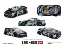 NISSAN SKYLINE GTR (R34) KAIDO WORKS (V2 AERO) HKS 1999  - 1:64 - Kaido House