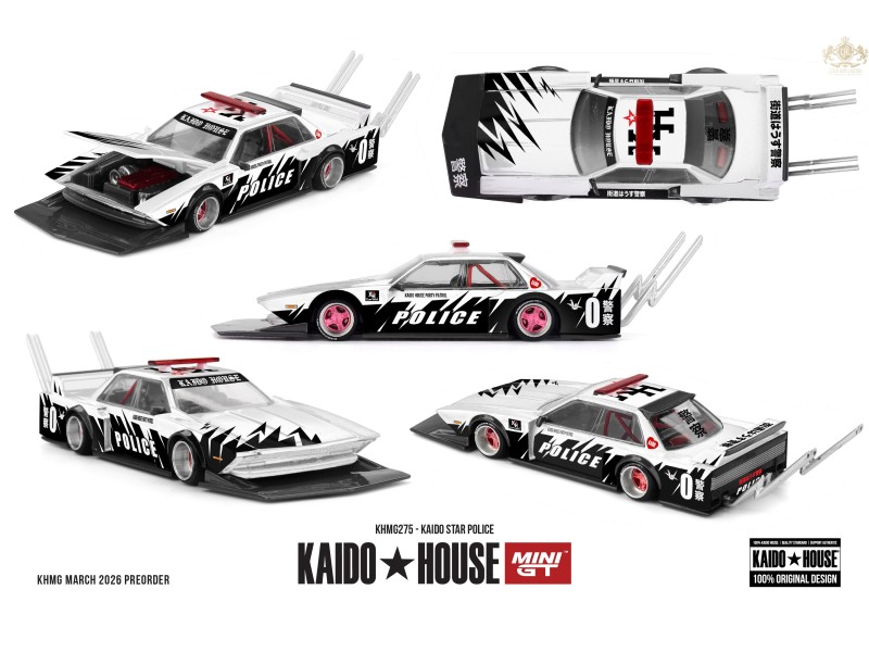 KAIDO STAR POLICE 1985 - 1:64 - Kaido House