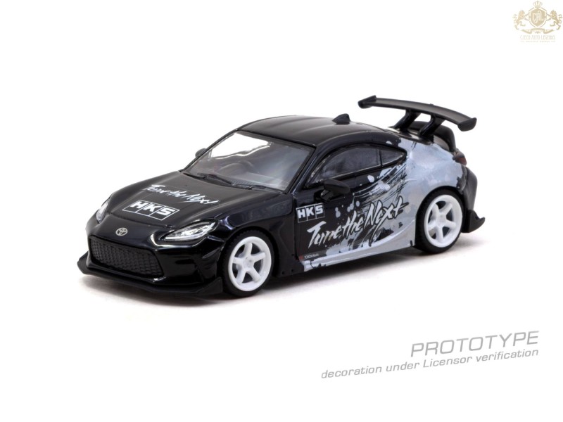 HKS Toyota GR86 Black   - 1:64 - TARMAC works - blistr