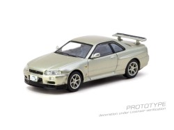 Nissan Skyline GT-R R34 Millenium Jade  - 1:64 - TARMAC works - blister
