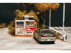 Nissan Skyline GT-R R34 Millenium Jade  - 1:64 - TARMAC works - blistr