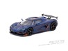 Koenigsegg Agera RS Dark Blue Carbon Fiber / Orange Accents  - 1:64 - TARMAC works
