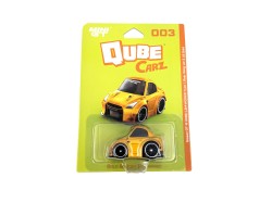 Nissan GT-R R35 LB★WORKS Type 1, Rear Wing ver 2 LB Gold - MINI GT - Qube Carz