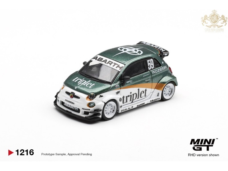 FIAT 595 ABARTH LB-WORKS TY EDITION 2026 - 1:64 - Mini GT - blister
