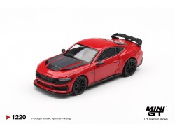 FORD MUSTANG DARK HORSE RACE RED 2025 - 1:64 - Mini GT - blistr