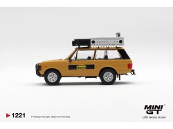 LAND ROVER RANGE ROVER CAMEL TROPHY K.STOPPA & A.VALLDORF SUMATRA 1981 - 1:64 - Mini GT - blister