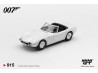 TOYOTA 2000GT YOU ONLY LIVE TWICE ENGLISH POSTER 1967 - 1:64 - Mini GT - blistr