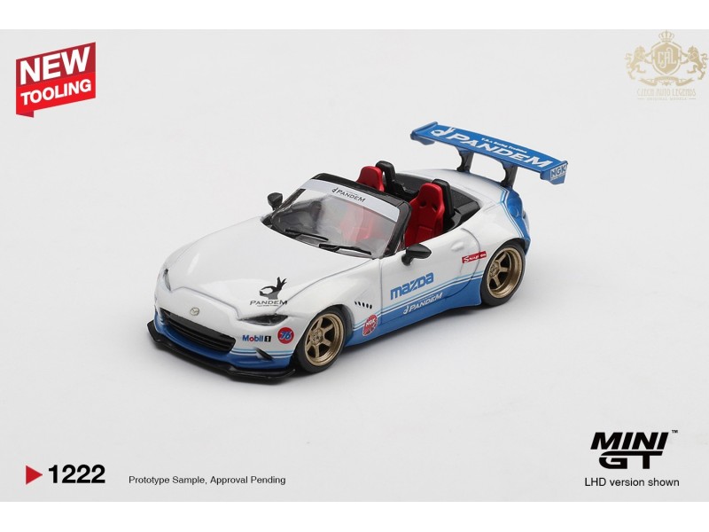 MAZDA MX-5 (ND) MIATA PANDEM IMSA 2025 - 1:64 - Mini GT