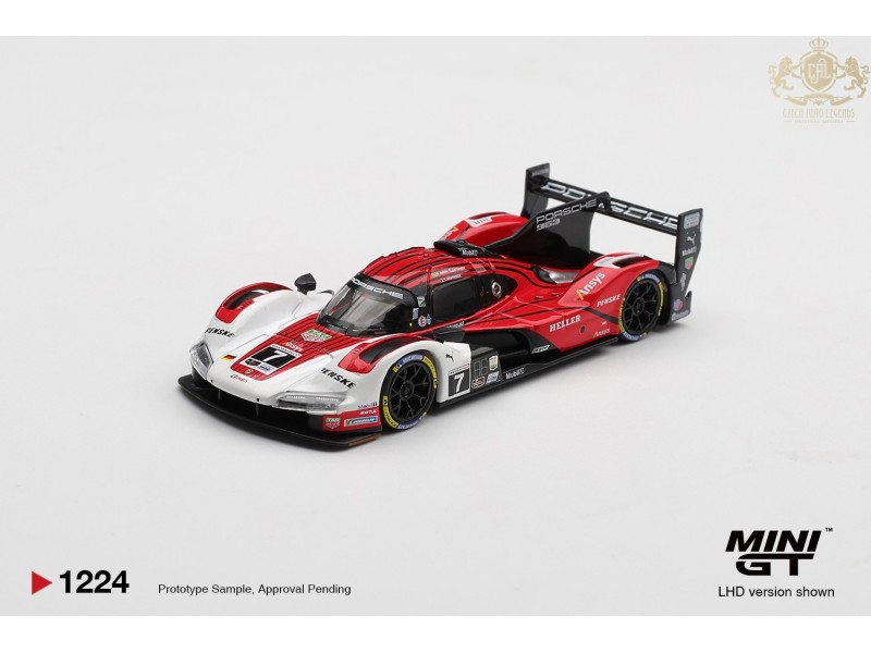 PORSCHE 963 nr.7 PORSCHE PENSKE MOTORSPORT DAYTONA 24 HRS WINNER 2025 - 1:64 - Mini GT