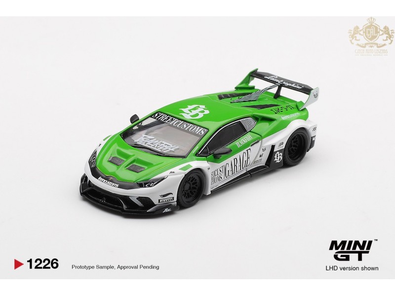 LAMBORGHINI HURACAN LB★WORKS GT STREET CUSTOMS 2025 - 1:64 - Mini GT - blister