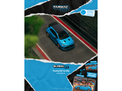 Toyota Corolla GR, flame blue 2025- 1:64 - TARMAC works - blistr