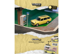 Datsun 510 Bluebird Wagon, yellow  1973 - 1:64 - TARMAC works - blistr