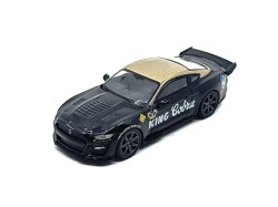 SHELBY GT500 DRAGON SNAKE CONCEPT BLACK & GOLD 2020 - 1:64 - Mini GT - blistr