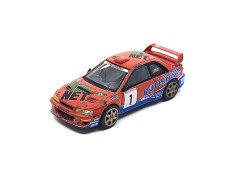 SUBARU IMPREZA WRC97 nr.1 DRM CHAMPION 1999 - 1:64 - Mini GT - blistr