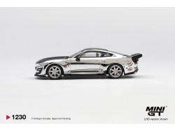 SHELBY GT500 DRAGON SNAKE CONCEPT CHROME SILVER 2020  - 1:64 - Mini GT