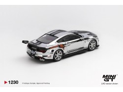 SHELBY GT500 DRAGON SNAKE CONCEPT CHROME SILVER 2020 - 1:64 - Mini GT - blistr