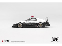MAZDA RX7 LB-SUPER SILHOUETTE POLICE 1998 - 1:64 - Mini GT - blistr