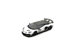 LAMBORGHINI AVENTADOR SVJ 63 BIANCO ASOPO 2022 -1:64 - Mini GT