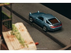PORSCHE 928 GTS BLUE METALLIC 1992  - 1:64 - TARMAC works - blister