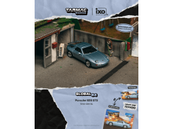 PORSCHE 928 GTS BLUE METALLIC 1992  - 1:64 - TARMAC works - blister