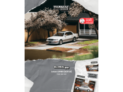 LEXUS LS400 (UCF10) PEARL WHITE 2001 - 1:64 - TARMAC works - blister