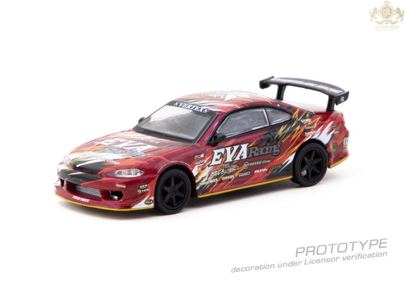 NISSAN SILVIA (S15) EVA RT PRODUCTION MODEL-02 2025 - 1:64 - TARMAC works - blister