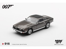 ASTON MARTIN V8 VANTAGE THE LIVING DAYLIGHTS WEAPONS OFF ENGLISH BLISTER PACKAGING 1987 - blister - 1:64 - Mini GT