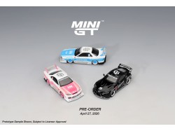 NISSAN SKYLINE GTR (R32) LBWK KAIDO WORKS AMOCULTURE 2026 - 1:64 - Mini GT - blistr