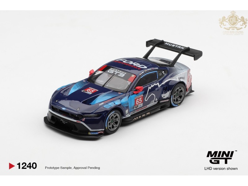 FORD MUSTANG GT3 nr.65 FORD MULTIMATIC MOTORSPORTS DAYTONA 24 HRS WINNER 2025  - 1:64 - Mini GT