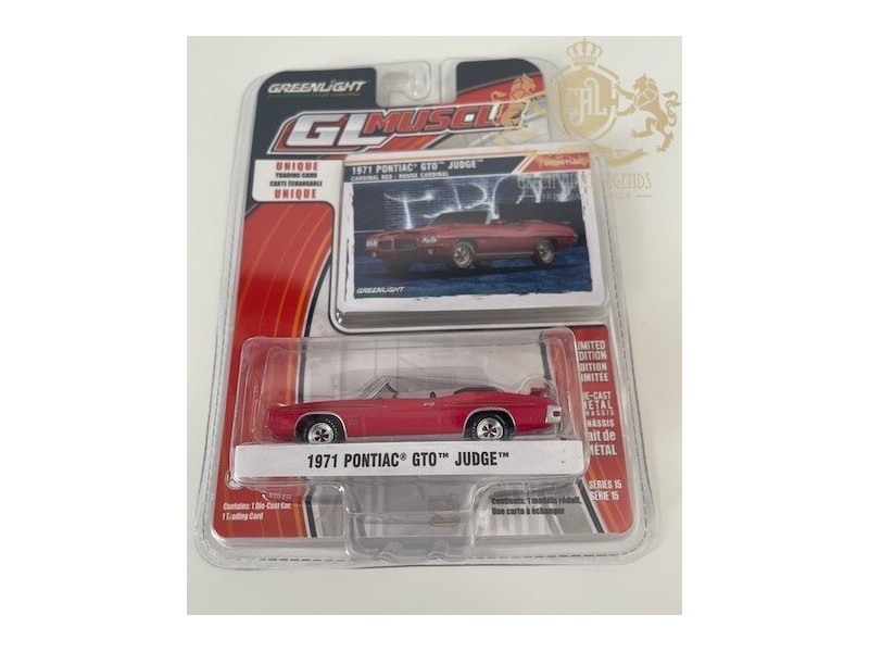 1971 Pontiac GTO Judge - Greenlight -1:64