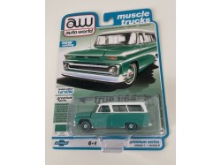 1965 Chevy Suburban - AutoWorld -1:64