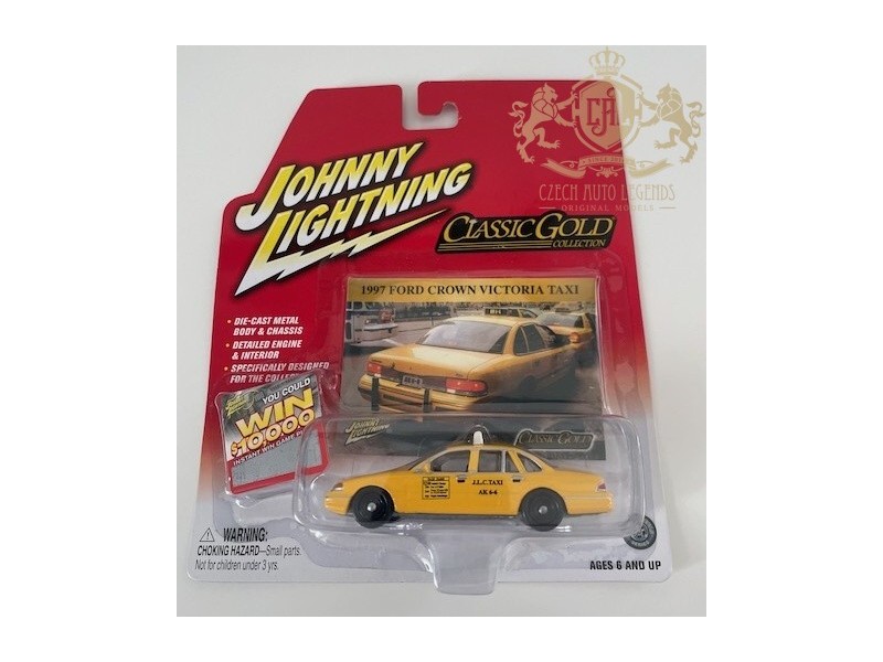 1997 Ford Crown Victoria Taxi - Johnny Lightning -1:64