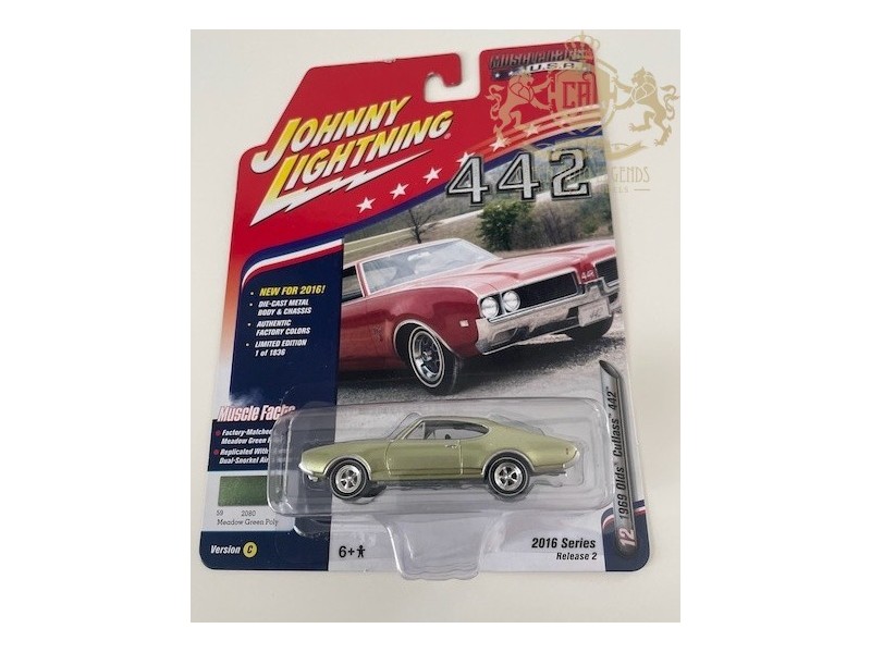 1969 Olds Cutlass 442 - Johnny Lightning -1:64