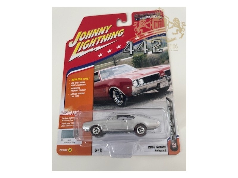 1969 Olds Cutlass 442 - Johnny Lightning -1:64