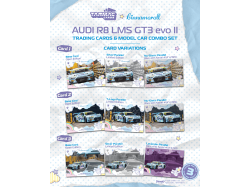 AUDI R8 LMS GT3 EVO II nr.36 UNO RACING MACAU GT 2025 + DIORAMA + CARD - 1:64 - TARMAC works