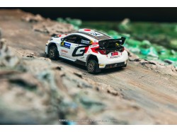 TOYOTA YARIS GR RALLY2 nr.34 YUKI YAMAMOTO RALLY SWEDEN 2024 - 1:64 - TARMAC works