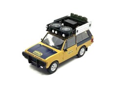 LAND ROVER RANGE ROVER C.SWOBODA & K.MENTEL WINNER CAMEL TROPHY SUMATRA 1981  -1:64 - Mini GT