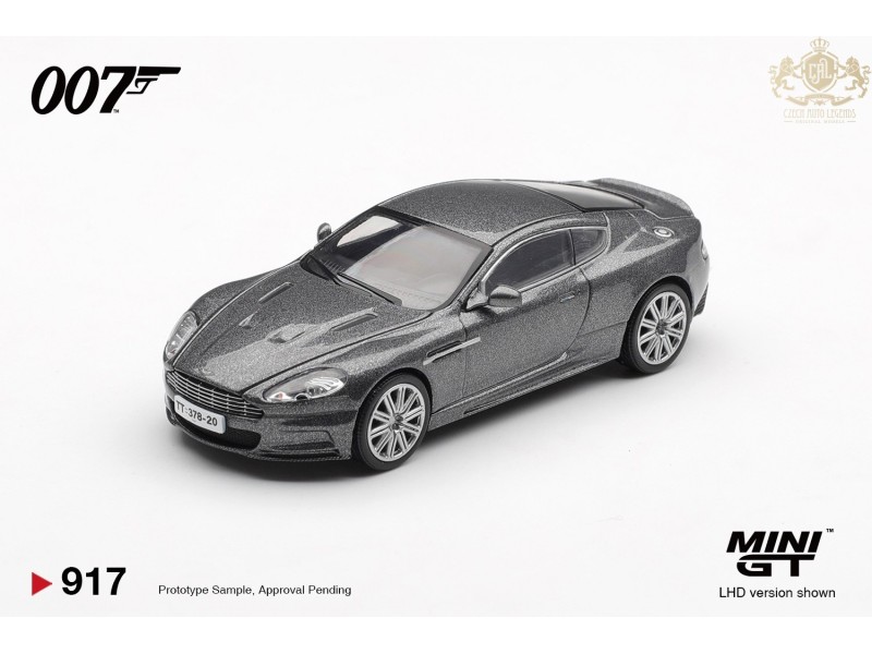 ASTON MARTIN DBS CASINO ROYALE ENGLISH poster 2006 - 1:64 - Mini GT - blistr