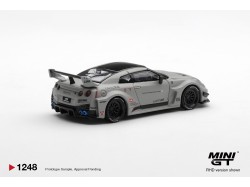 NISSAN GTR R35 LB-SUPER SILHOUETTE GT-RR VER1 MATT GREY 2026 - 1:64 - Mini GT - blister