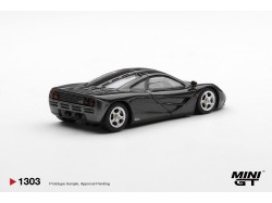 MCLAREN F1 BLUE BLACK METALLIC 1993   -1:64 - Mini GT - blistr