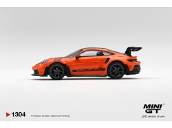PORSCHE 911 (992) GT3 RS GULF ORANGE WEISSACH PACKAGE 2024   -1:64 - Mini GT - blistr