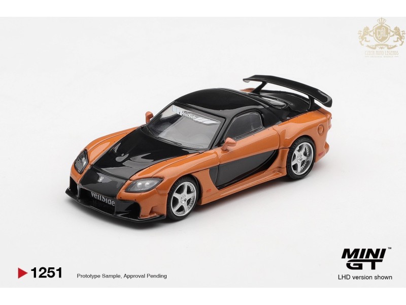 MAZDA RX-7 (FD) VEILSIDE FORTUNE HAN SEOUL-OH FF TOKYO DRIFT 2006   - 1:64 - Mini GT - blister