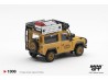 LAND ROVER DEFENDER 90 CAMEL TROPHY TEAM BRAZIL CAMEL TROPHY BORNEO 1985  -1:64 - Mini GT - blistr