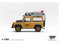 LAND ROVER DEFENDER 90 CAMEL TROPHY TEAM BRAZIL CAMEL TROPHY BORNEO 1985  -1:64 - Mini GT - blistr