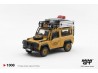 LAND ROVER DEFENDER 90 CAMEL TROPHY TEAM BRAZIL CAMEL TROPHY BORNEO 1985  -1:64 - Mini GT - blistr