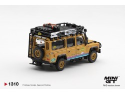 LAND ROVER DEFENDER 110 CAMEL TROPHY TEAM ROMANIA TIERRA DEL FUEGO CT36 1998  -1:64 - Mini GT - blistr