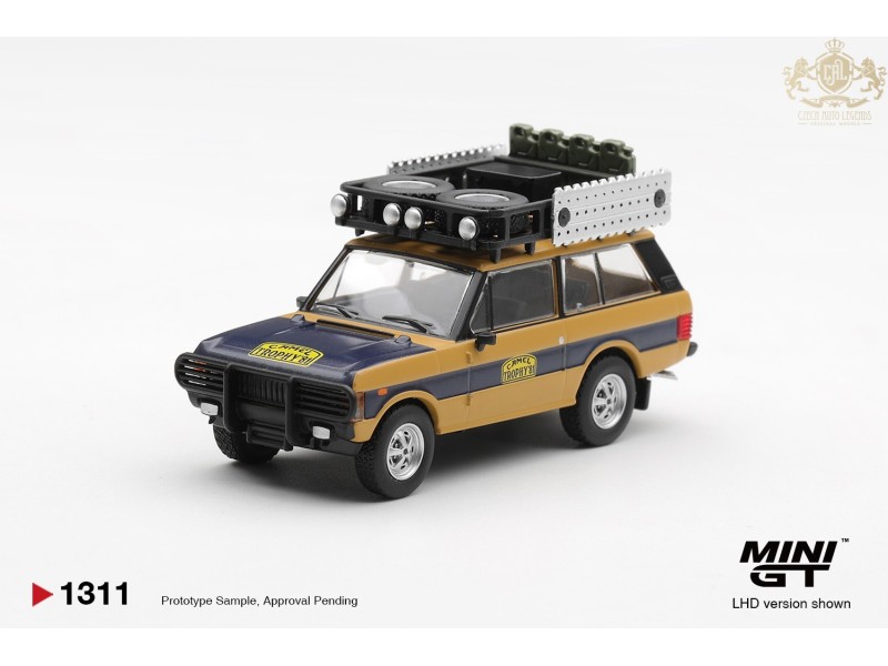 LAND ROVER RANGE ROVER CAMEL TROPHY N.SUDMANN & F.HOFMANN SUMATRA 1981  -1:64 - Mini GT - blistr