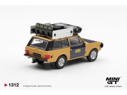 LAND ROVER RANGE ROVER CAMEL TROPHY  H.FISCHER & W.BAYS SUMATRA 1981 -1:64 - Mini GT - blistr