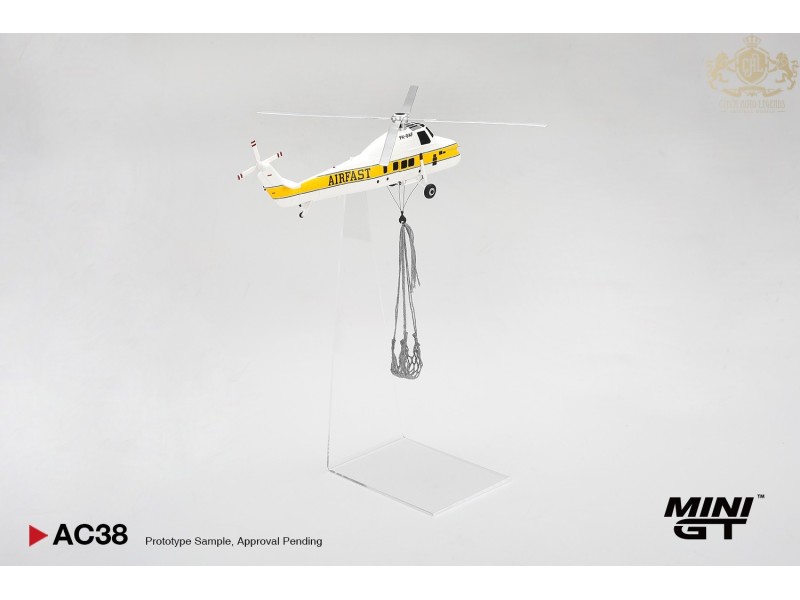 SIKORSKY S58T HELICOPTER CAMEL TROPHY 1985 - 1:64 - Mini GT