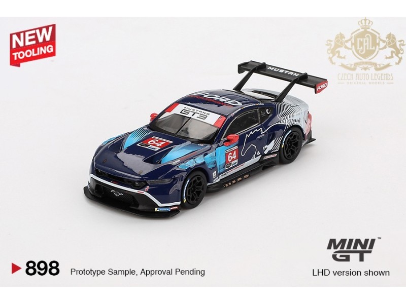 FORD MUSTANG GT3 nr.64 FORD MULTIMATIC MOTORSPORTS DAYTONA 24 HRS 2024  - 1:64 - Mini GT